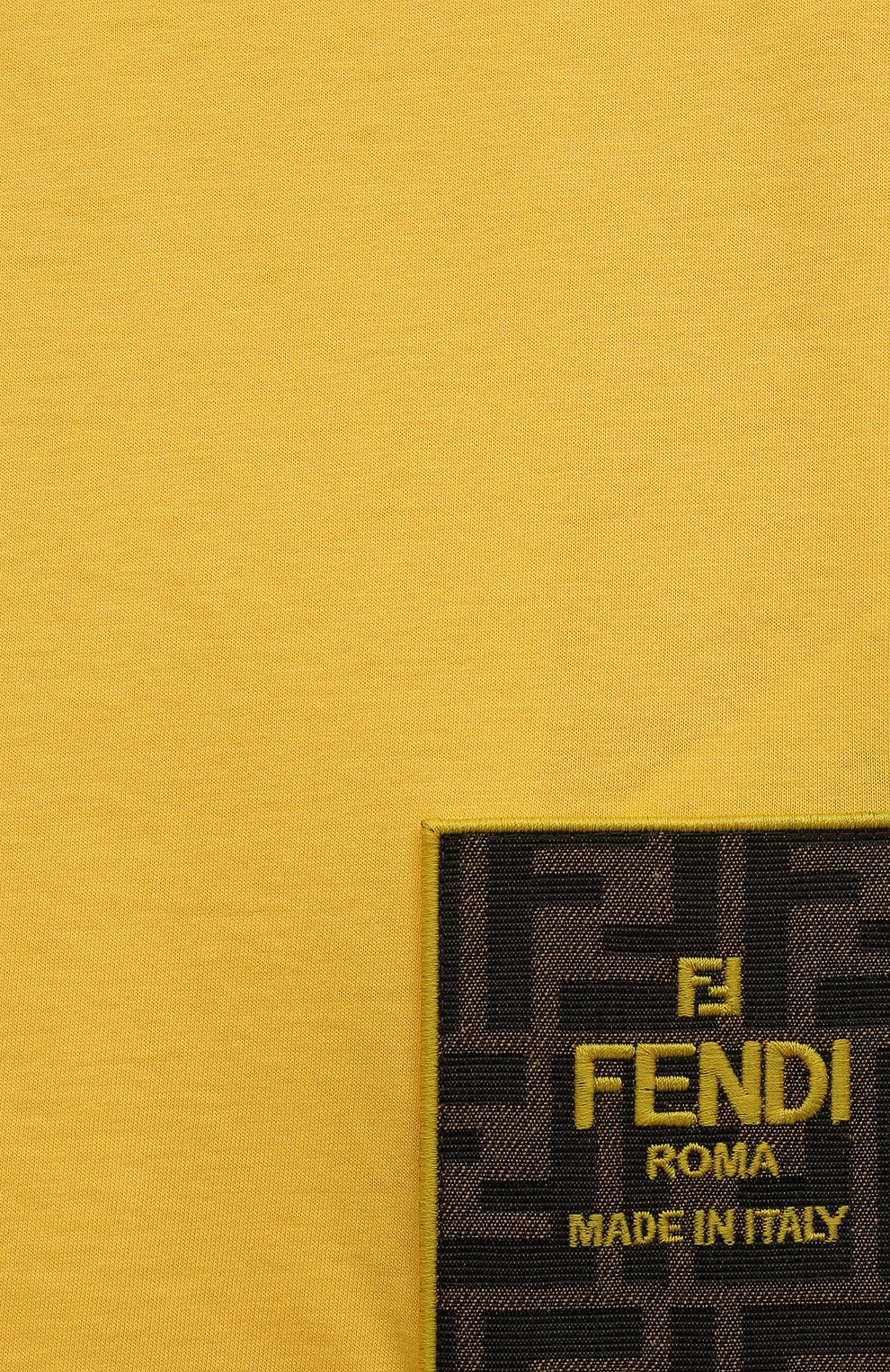 Хлопковая футболка FENDI, арт. JUI153/7AJ, фото 3
