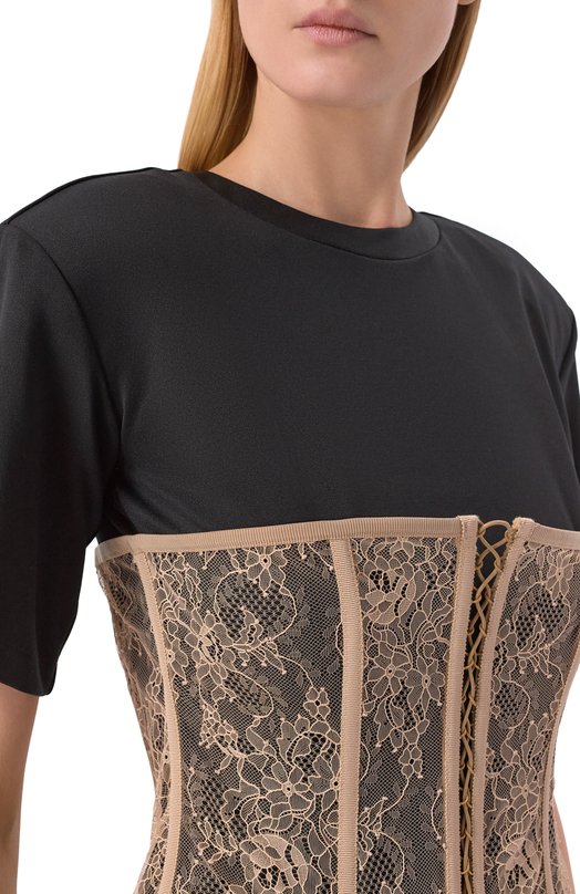 Платье Giuseppe di Morabito 06PSDR725 16309 Чёрный  06PSDR725 16309 Фото 4