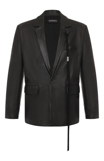 Мужской кожаный пиджак ANN DEMEULEMEESTER, арт. B0012054/LT038