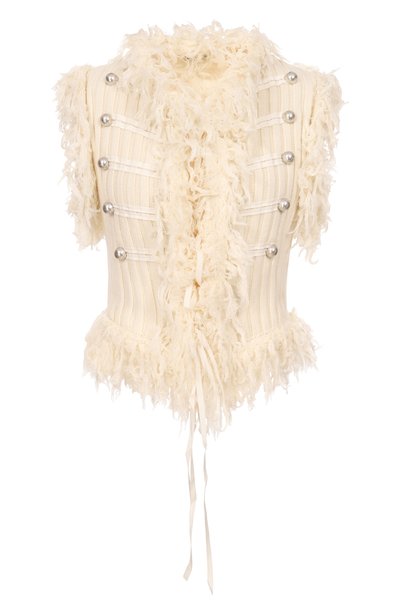 Женский шерстяной жилет ANN DEMEULEMEESTER, арт. B0014533/KN093
