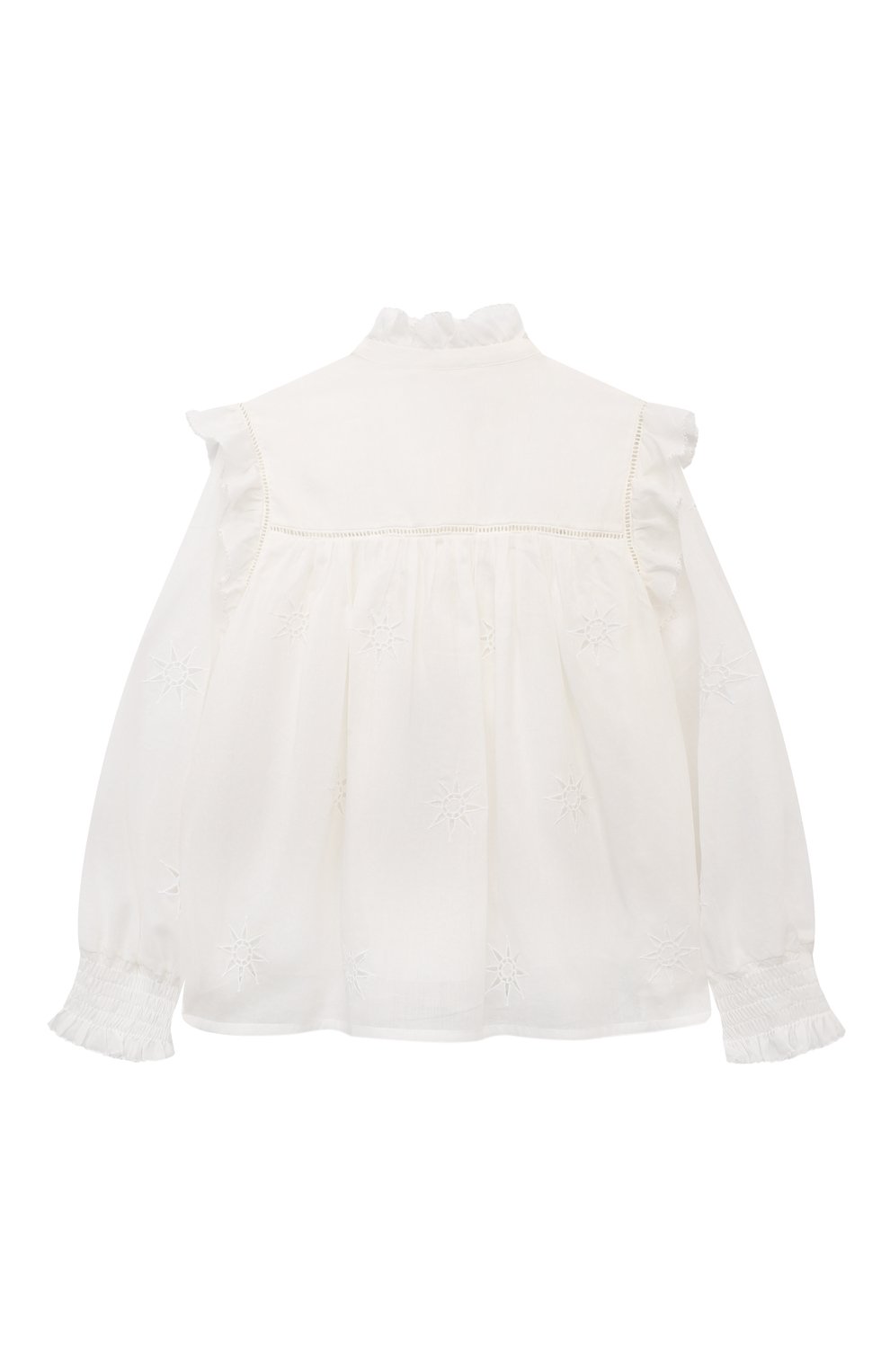 Хлопковая блузка CHLOÉ, арт. C20197/6A-12A, фото 2