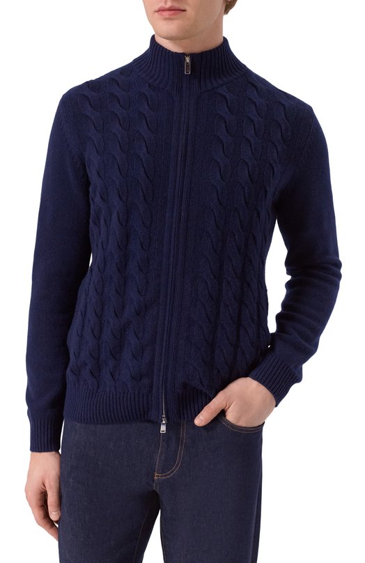 Кашемировый кардиган MVST M25.1PM.K013 Синий  M25.1PM.K013 Фото 3