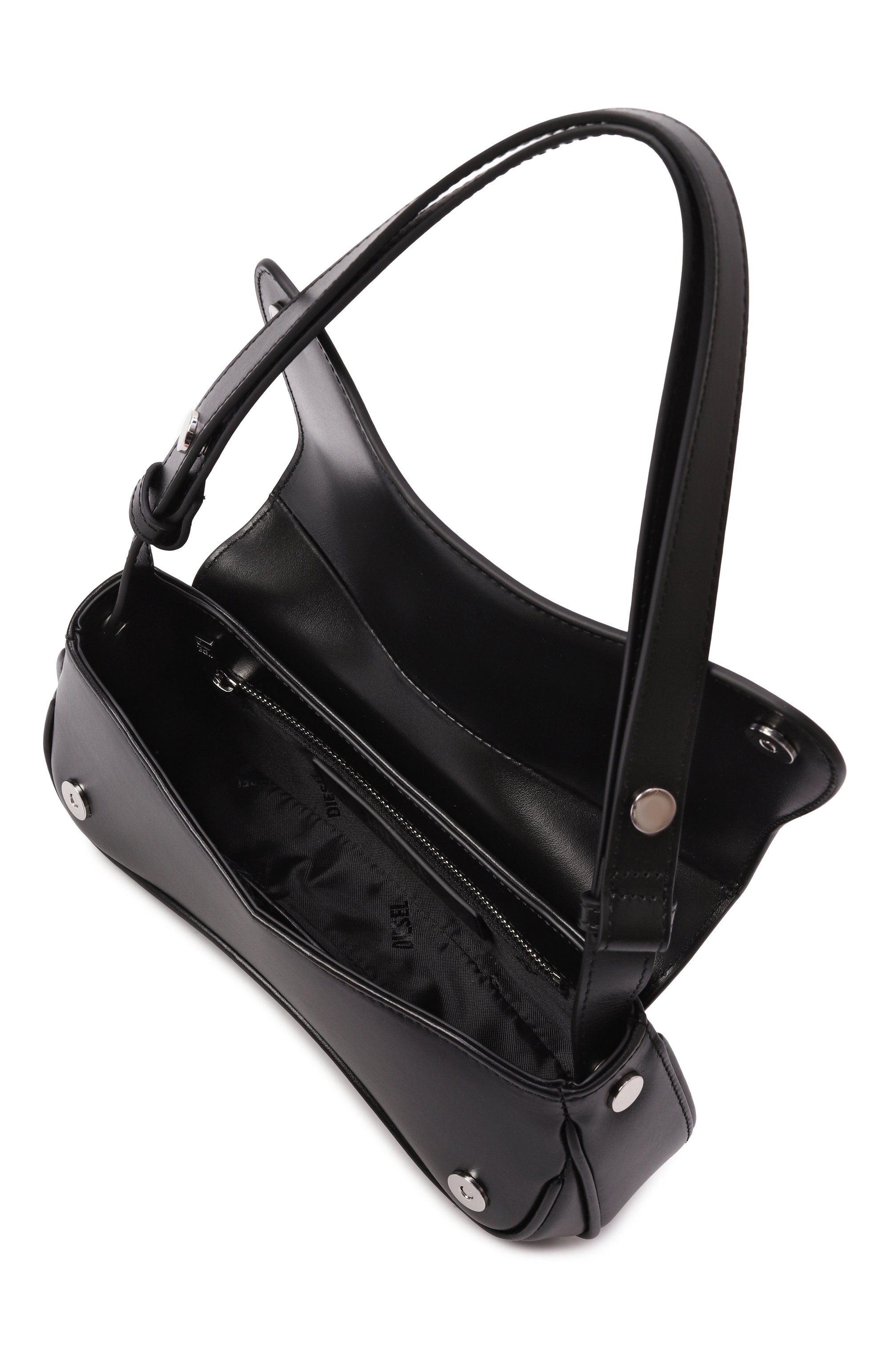 Сумка play DIESEL черного цвета по цене 51300 руб., арт. X10202/PR227, фото 5 Сумка play DIESEL, арт. X10202/PR227, фото 5