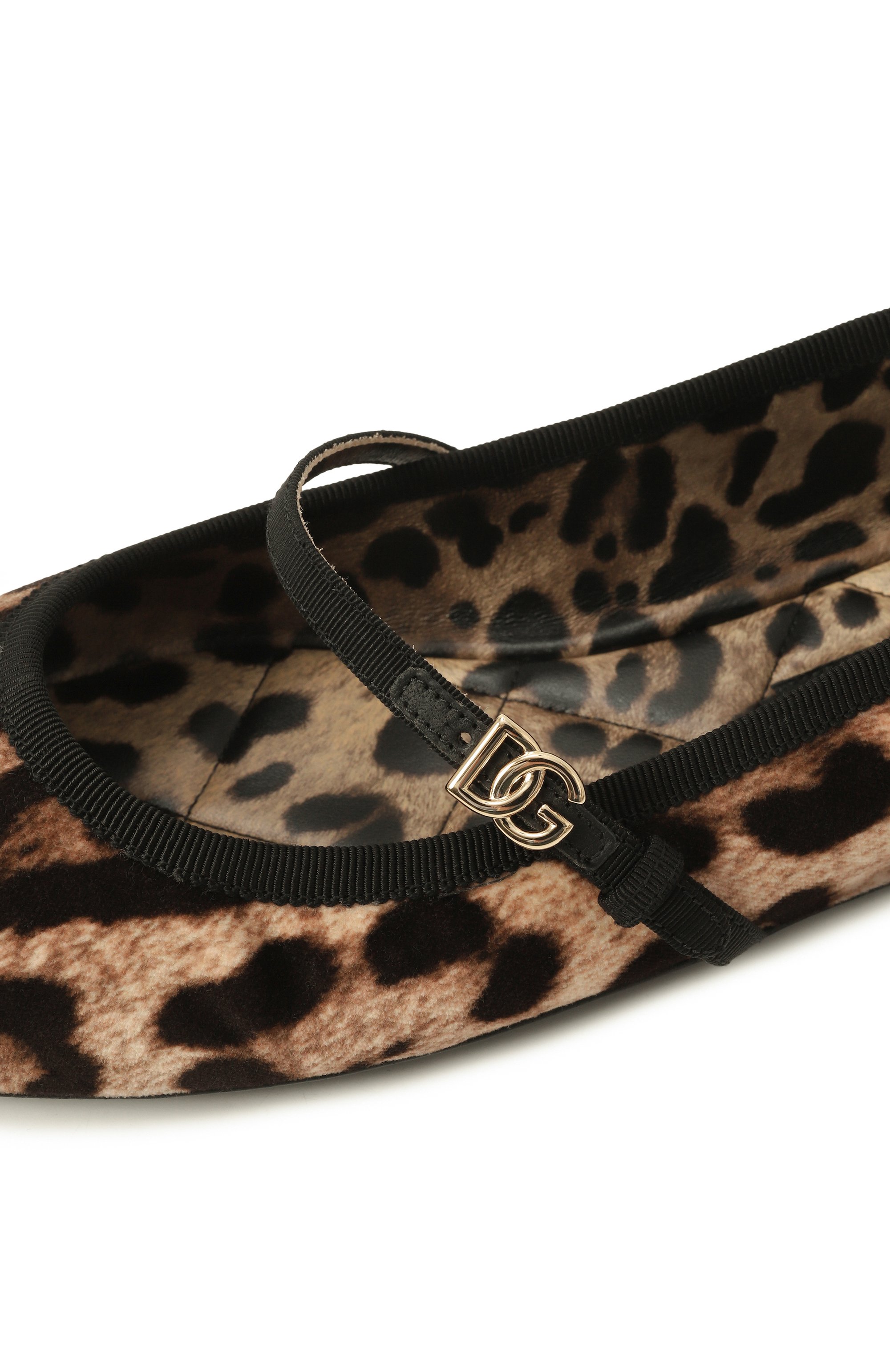 Текстильные балетки vally DOLCE & GABBANA, арт. CB0246/A6L96, фото 7