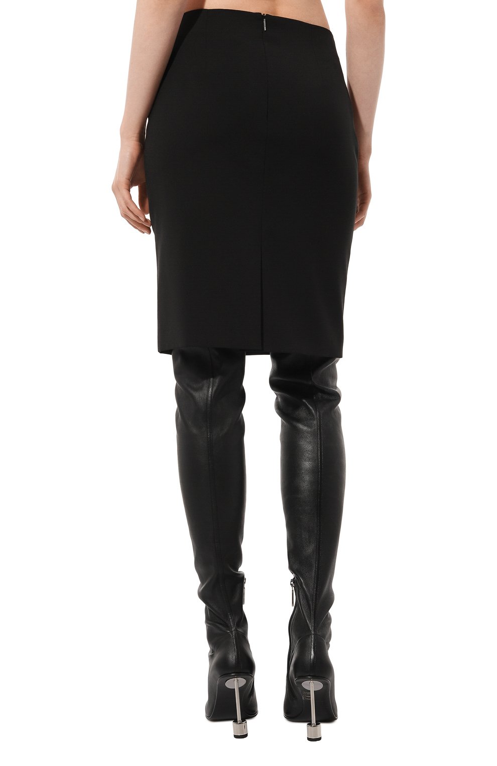 Шерстяная юбка BOSS, арт. 50490036, фото 4