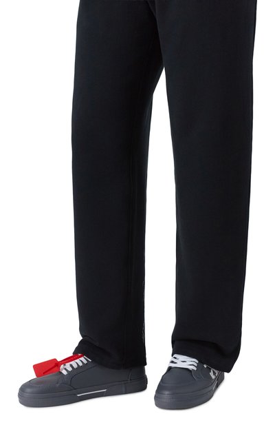 Кожаные кеды vulcanized OFF-WHITE, арт. 0MIA293F25LEA001, фото 3