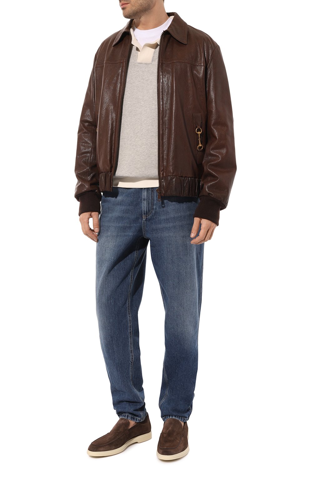 Замшевые лоферы yalta SANTONI, арт. MGYG15996TICBSVUG62, фото 2