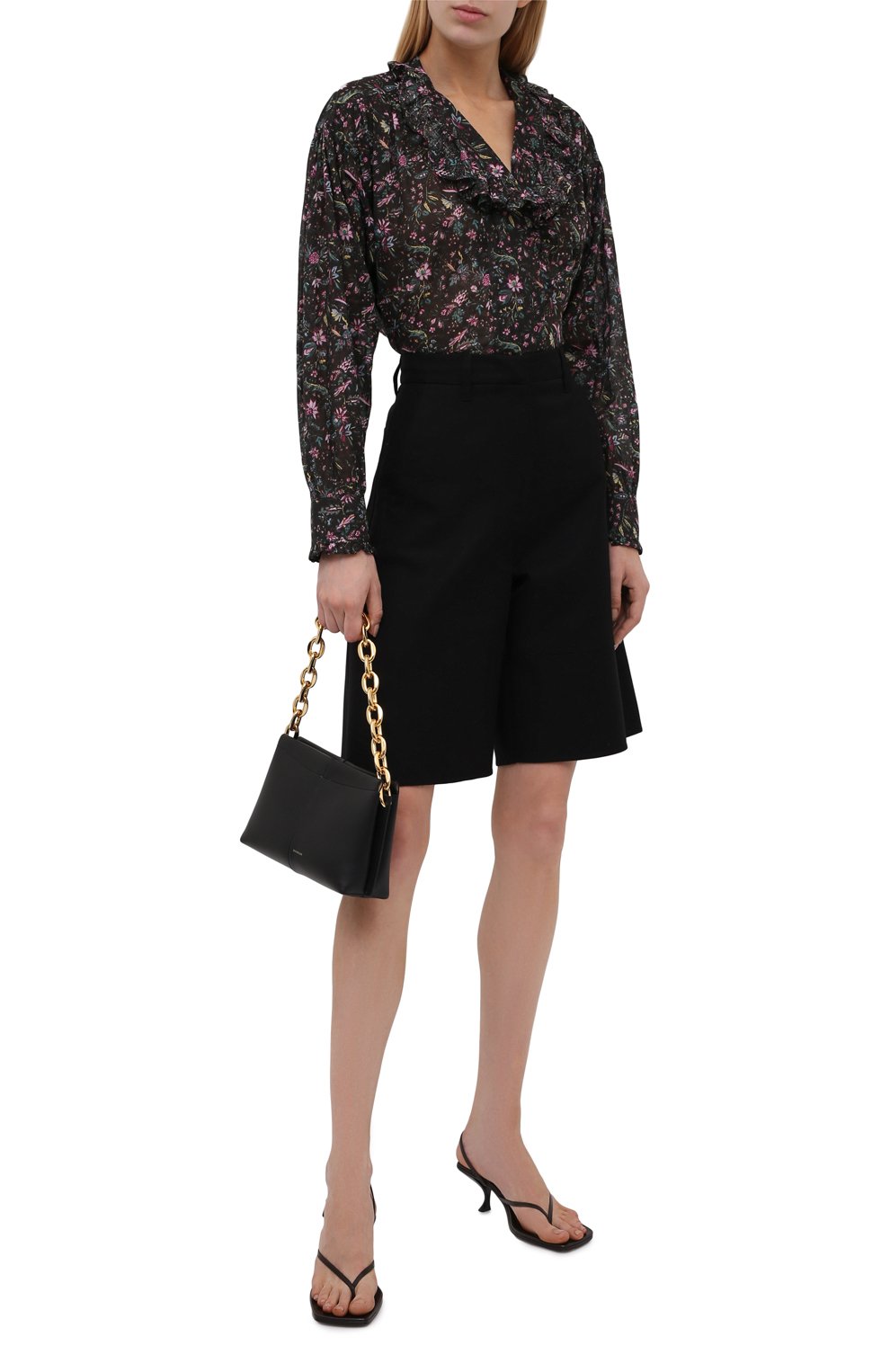 Хлопковая блузка ISABEL MARANT ETOILE, арт. HT1820-21A027E/PAMIAS, фото 2