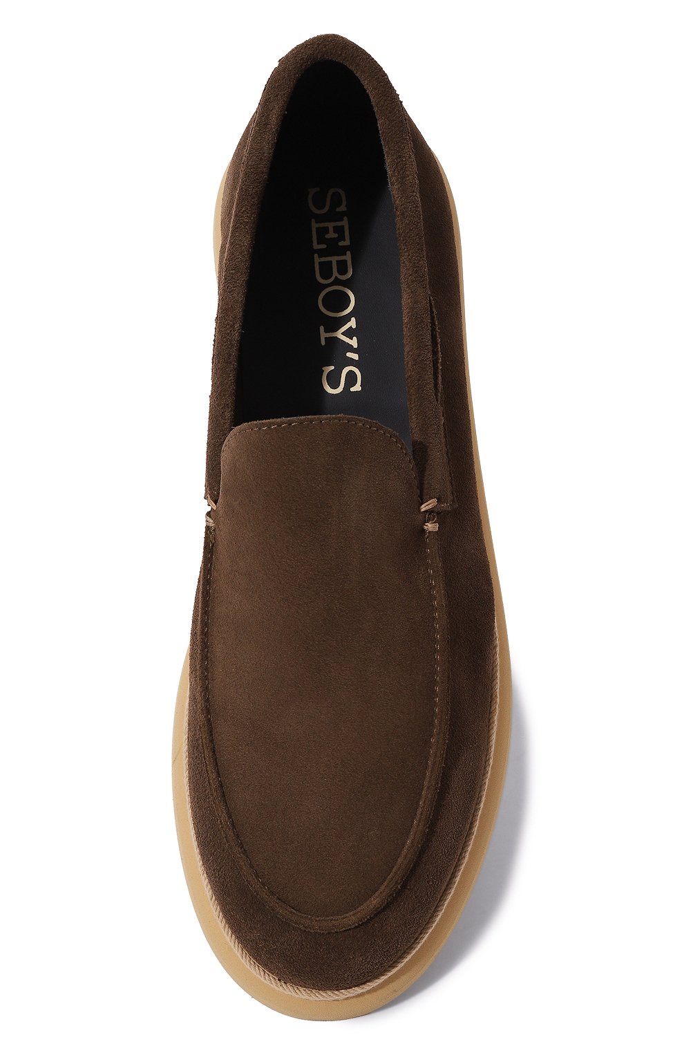 Замшевые лоферы SEBOY`S, арт. 2303/S/REVERSE/B0AT, фото 6