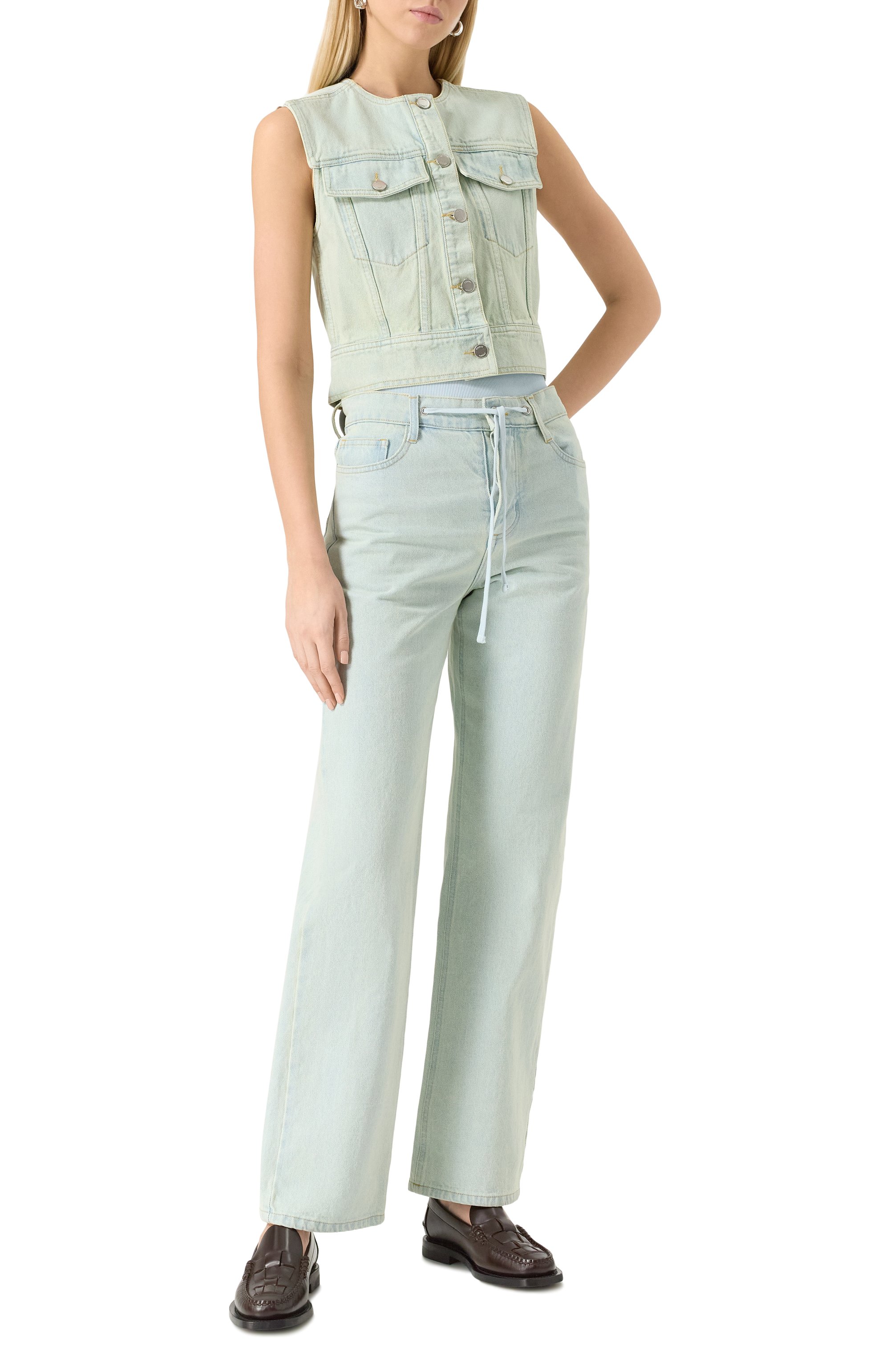 Джинсовый жилет YUZEFI, арт. YUZRS25-RW-JK01-43, фото 2