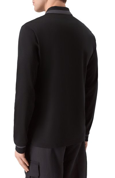 Хлопковое поло BOSS, арт. 50554530, фото 4