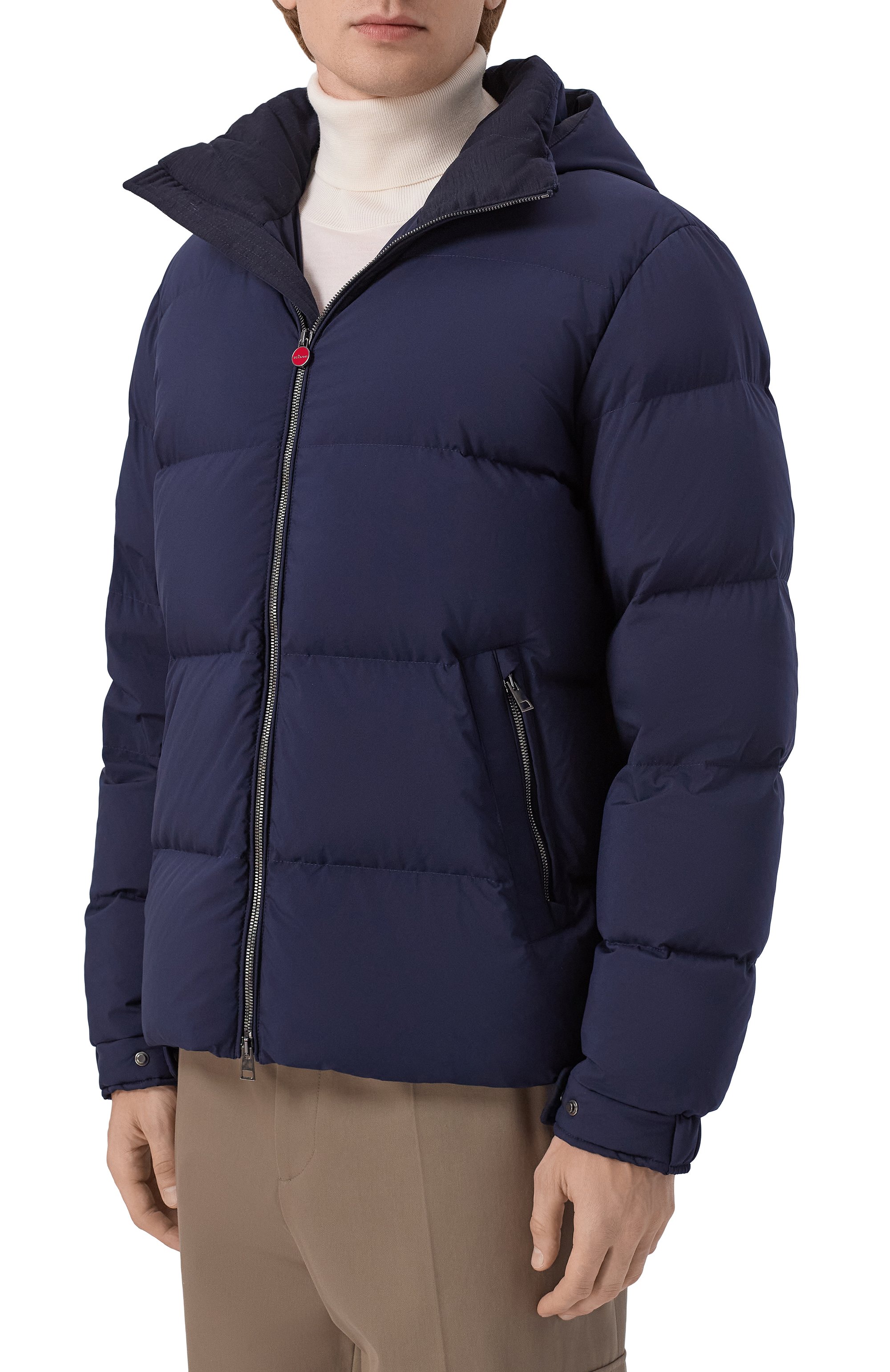 Пуховик KITON синего цвета по цене 858000 руб., арт. UW2467V0427L, фото 3 Пуховик KITON, арт. UW2467V0427L, фото 3
