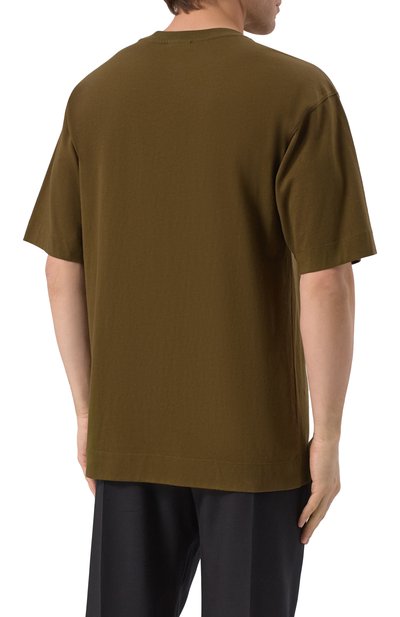 Хлопковая футболка DRIES VAN NOTEN, арт. 251-021111-1603, фото 4