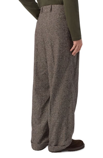 Брюки из шерсти и хлопка DOLCE & GABBANA, арт. GP160T/FQMKD, фото 4