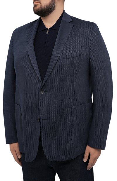 Хлопковый пиджак EDUARD DRESSLER, арт. 7301/21J02, фото 3