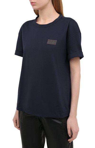 Хлопковая футболка BRUNELLO CUCINELLI, арт. M0A45DG840, фото 3