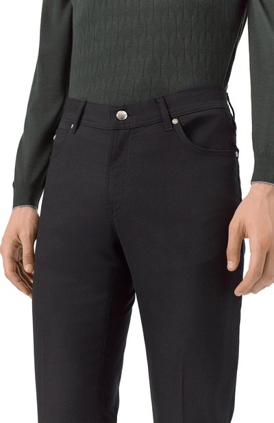 Брюки из шерсти и кашемира MARCO PESCAROLO, арт. NERAN0M/5229, фото 5