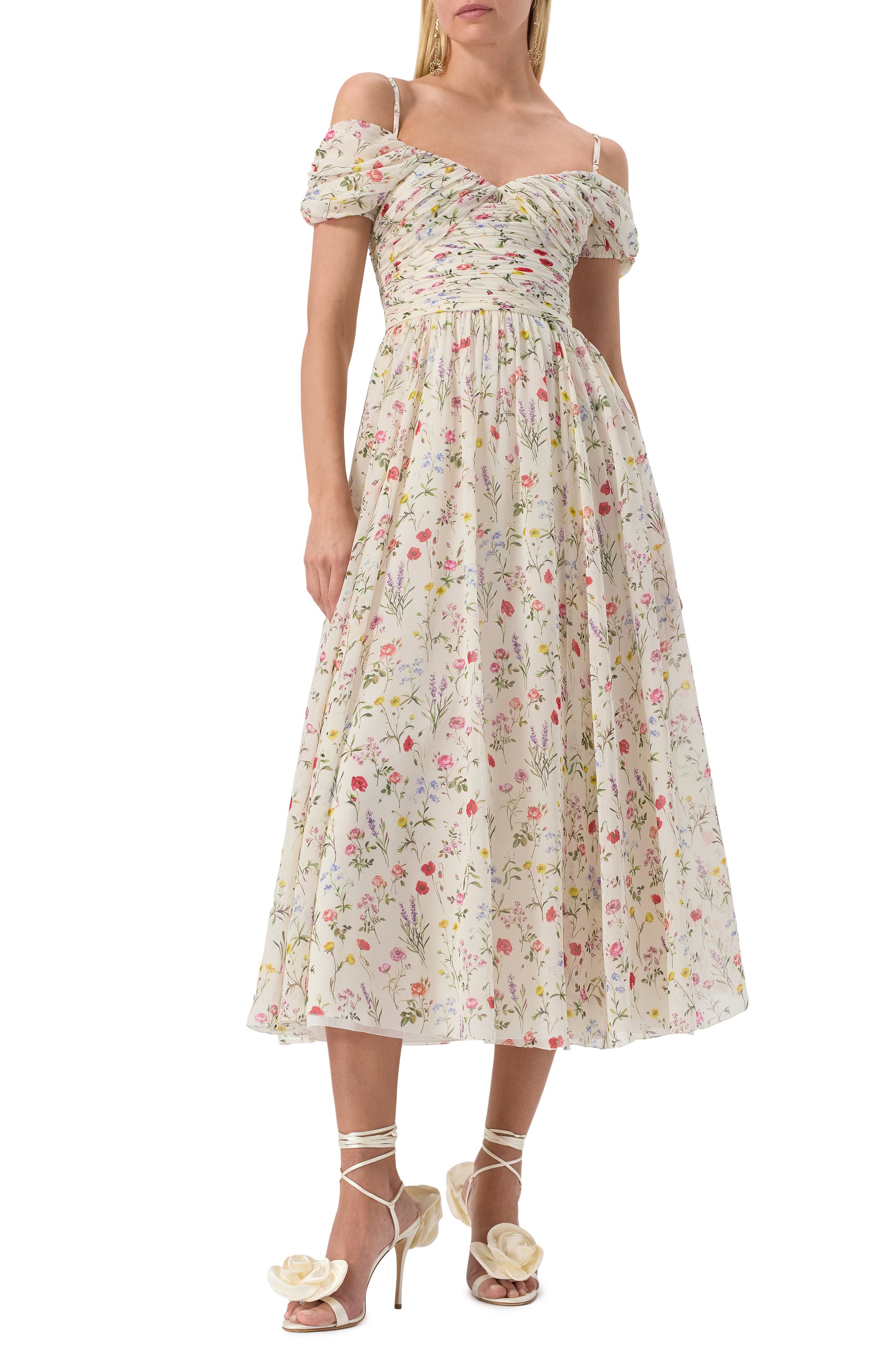 Шелковое платье GIAMBATTISTA VALLI, арт. 25SSPVTE5210-39PRI, фото 2