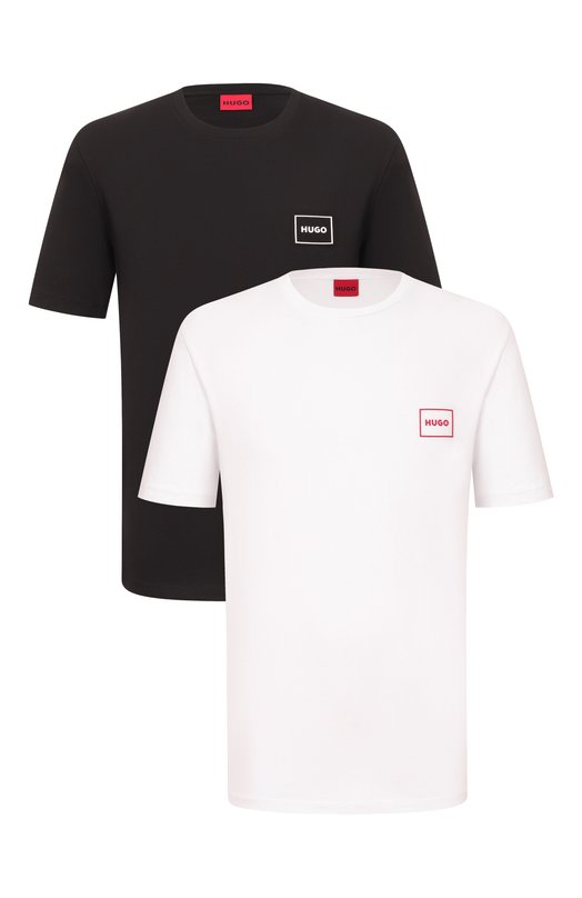 Комплект из двух футболок HUGO 50548566 Чёрно-белый 50548566
