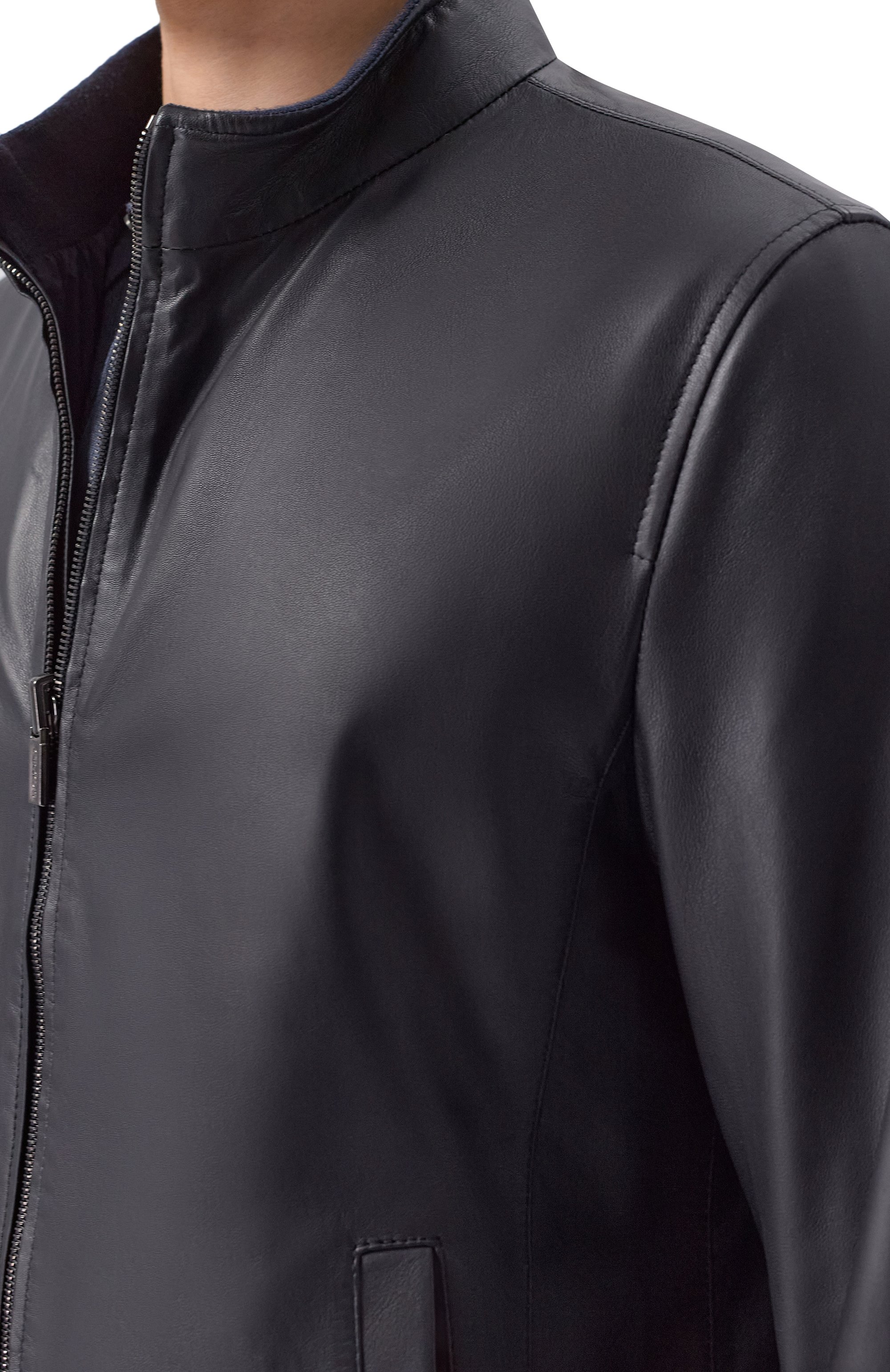 Двусторонний кожаный бомбер GIMO'S, арт. 6S20.1.090.62R/112, фото 5