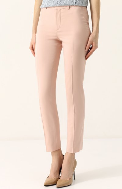 Шерстяные укороченные брюки со стрелками RALPH LAUREN, арт. 290698290, фото 3