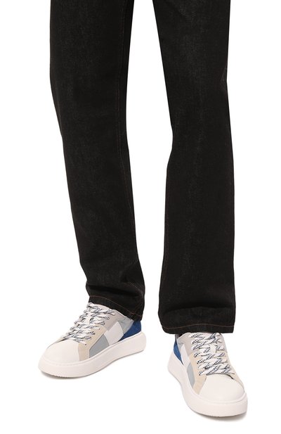 Комбинированные кеды BOGNER, арт. 12420015/MILAN 5 B, фото 3