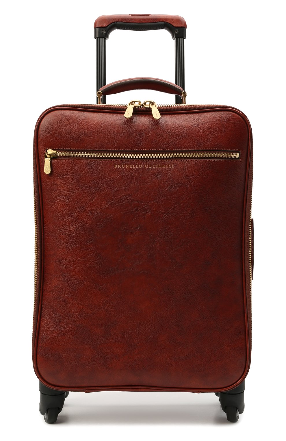 Кожаный дорожный чемодан BRUNELLO CUCINELLI, арт. MBSYU342, фото 4