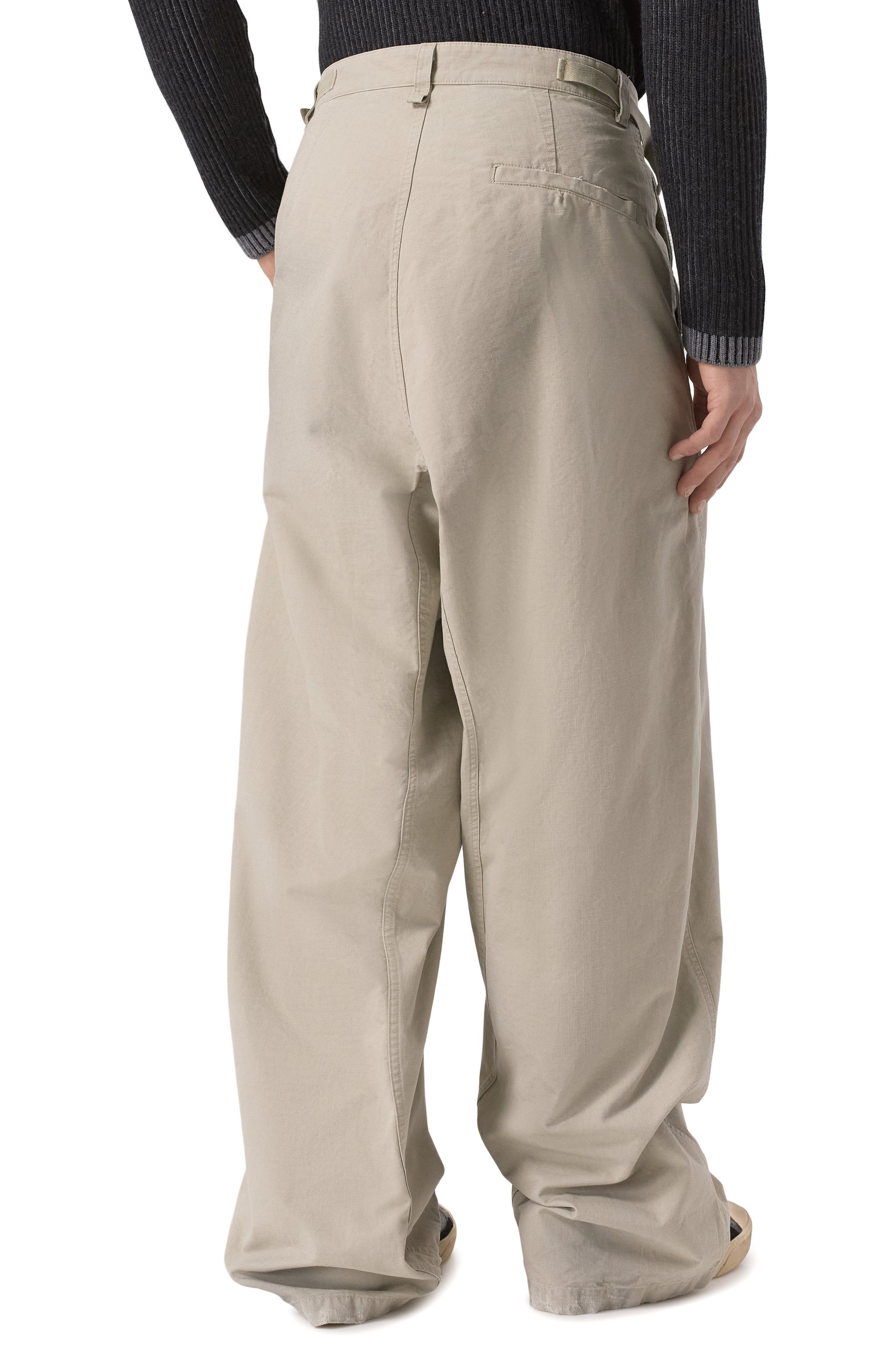 Хлопковые брюки BALENCIAGA, арт. 746509/TQP13, фото 4