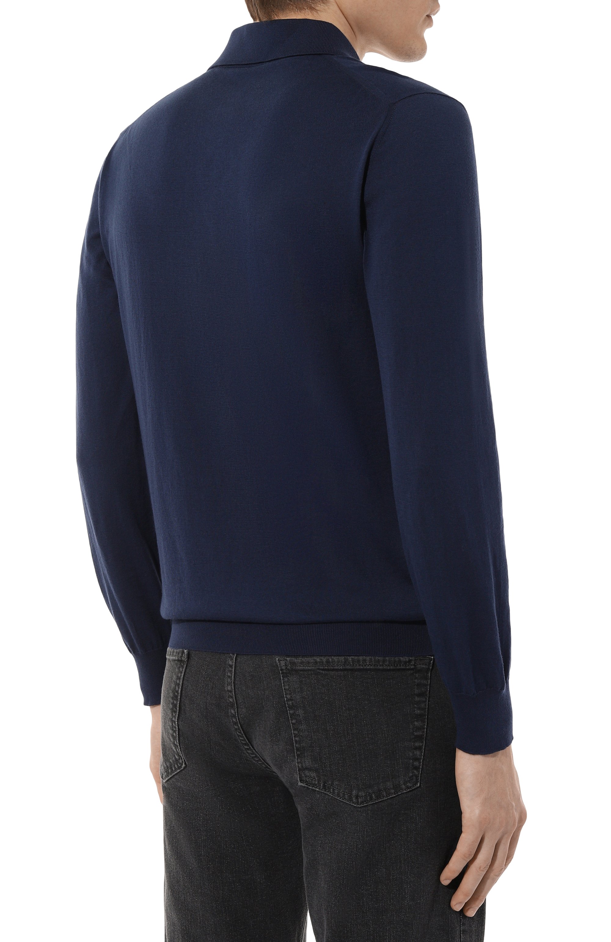 Хлопковое поло KITON, арт. UMKXX35K295, фото 4