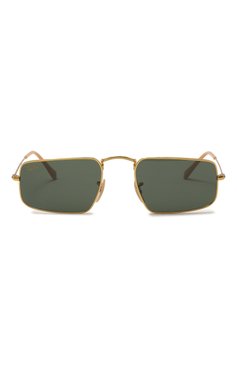 Женские солнцезащитные очки RAY-BAN золотого цвета, арт. 3957-919631 | Фото 4 (Кросс-КТ: С/з-унисекс; Региональные ограничения белый список (Axapta Mercury): Не проставлено; Нос: Не проставлено; Тип очков: С/з; Материал: Металл; Оптика Гендер: оптика-унисекс; Очки форма: Узкие)