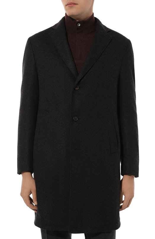 Пальто из шерсти и кашемира Corneliani 941500-9412318 Серый  941500-9412318 Фото 3