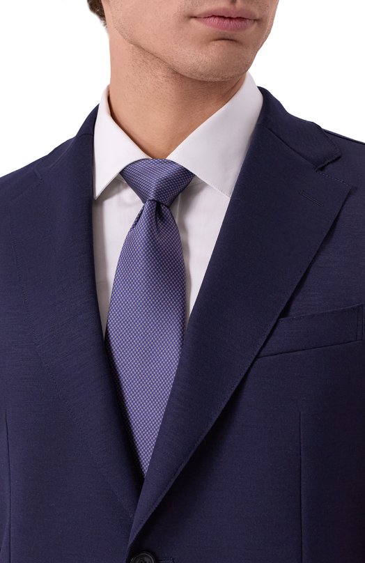 Шелковый галстук Stefano Ricci CXRSL/57508 Фиолетовый  CXRSL/57508 Фото 2