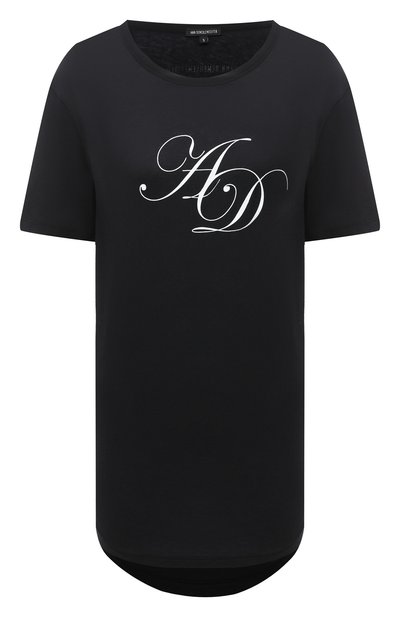 Женская хлопковая фу тболка ANN DEMEULEMEESTER, арт. 2002-3979-232-097