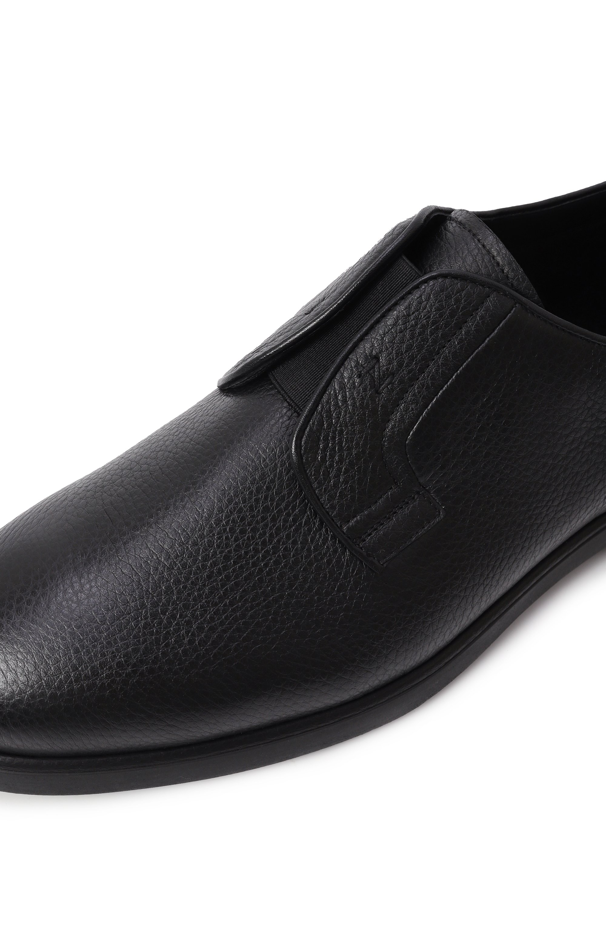 Кожаные дерби ZILLI черного цвета по цене 129500 руб., арт. H0160AM1942VZTP02, фото 7 Кожаные дерби ZILLI, арт. H0160AM1942VZTP02, фото 7