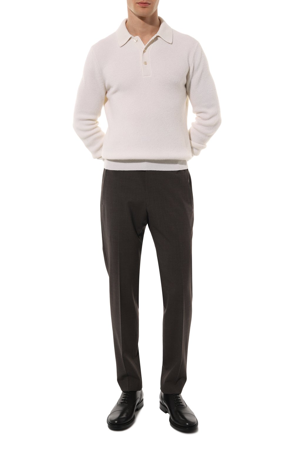 Кожаные оксфорды TOD’S черного цвета по цене 69950 руб., арт. XXM62C00N500LW, фото 2 Кожаные оксфорды TOD’S, арт. XXM62C00N500LW, фото 2