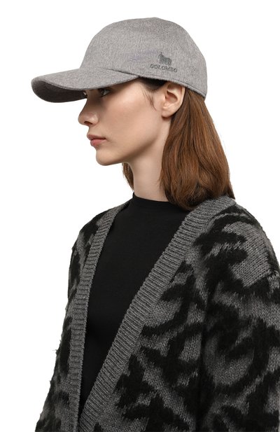 Кашемировая бейсболка COLOMBO, арт. CL00121/5429-10, фото 2