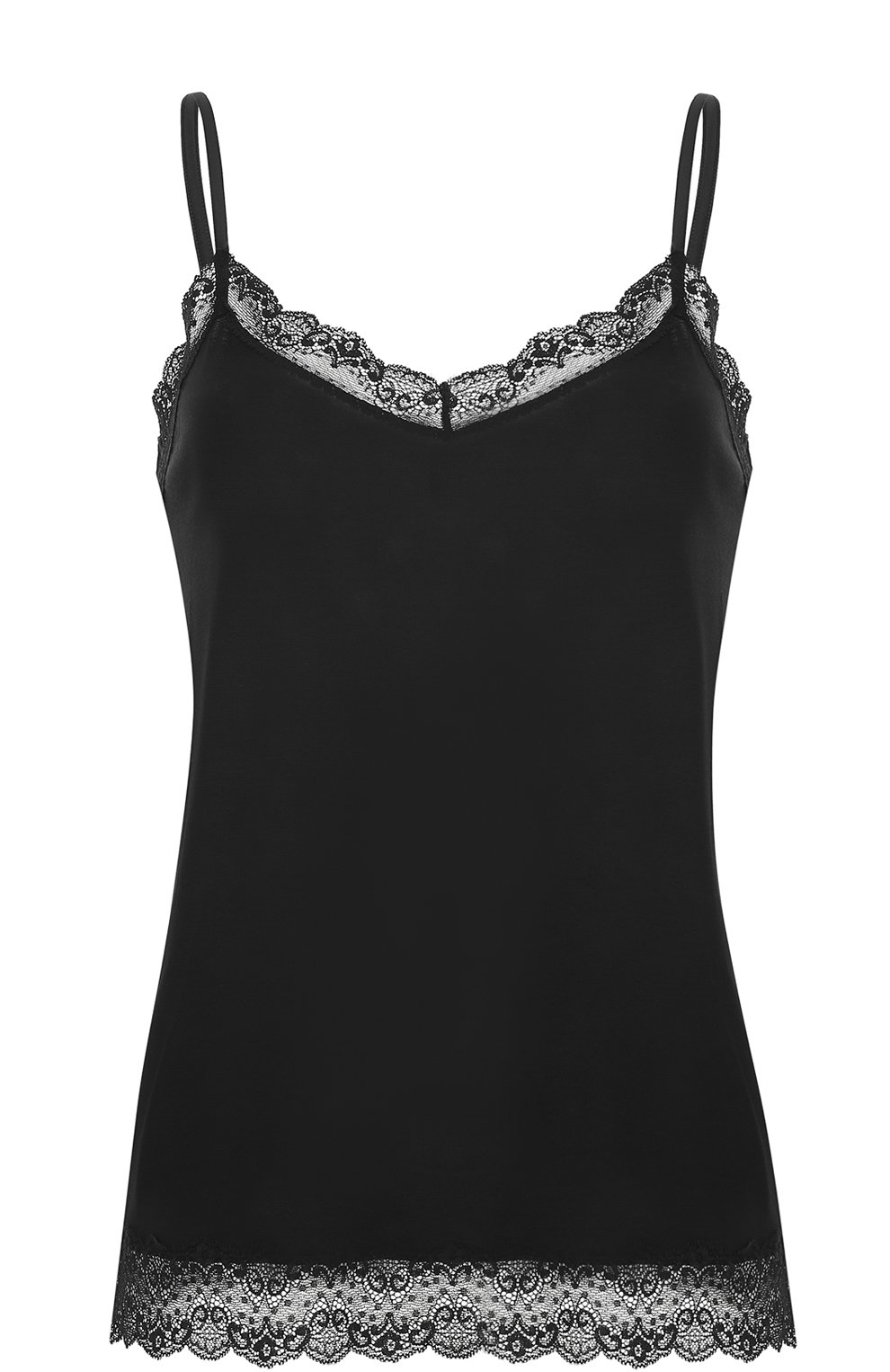 Топ на тонких бретельках с кружевной отделкой MEY, арт. 45224, фото 1