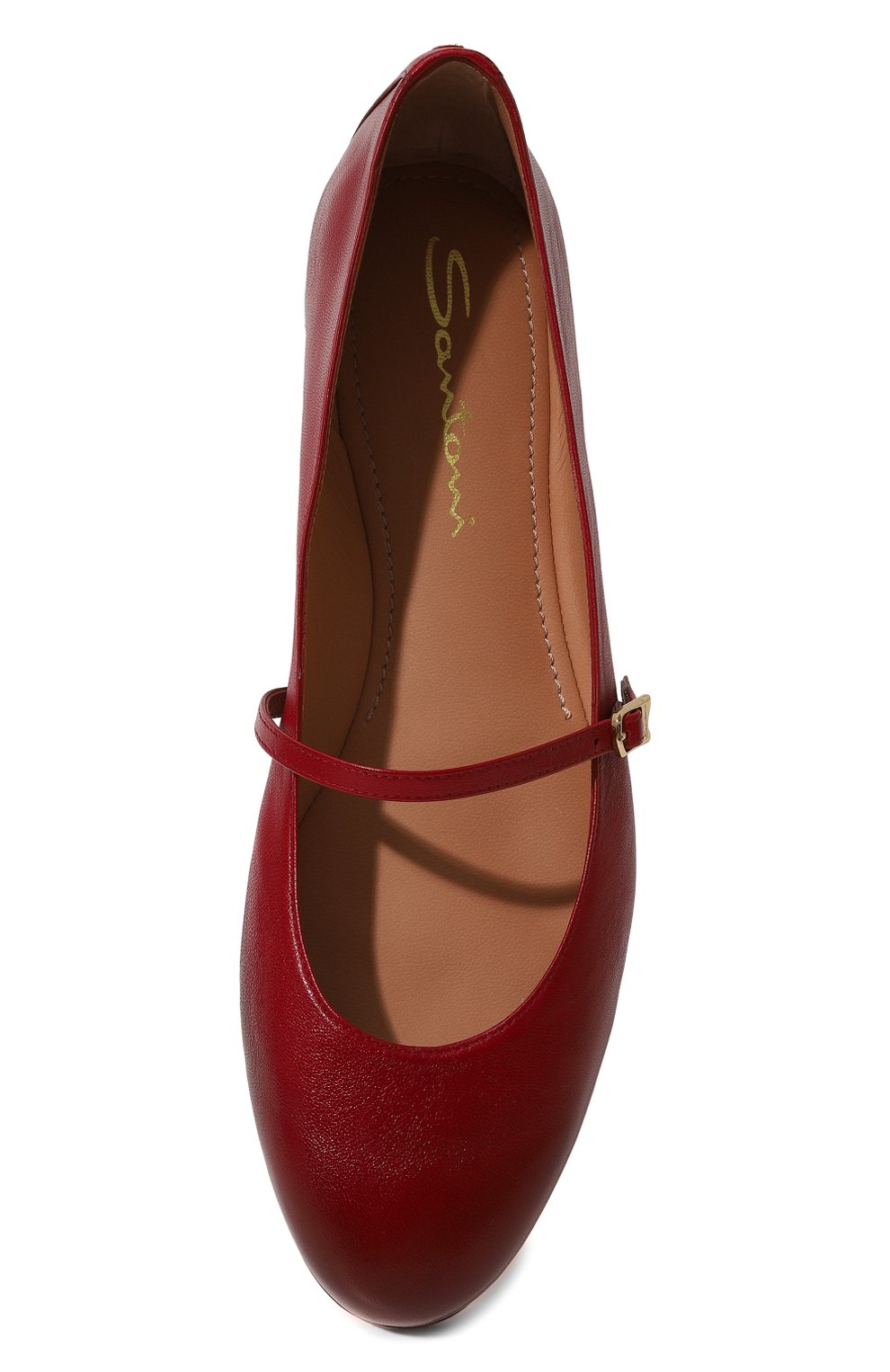 Кожаные балетки SANTONI, арт. WAAG71218KI1NZZF, фото 6