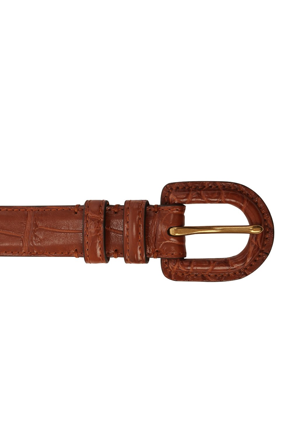 Ремень из кожи аллигатора RALPH LAUREN, арт. 408867192/AMIS, фото 4