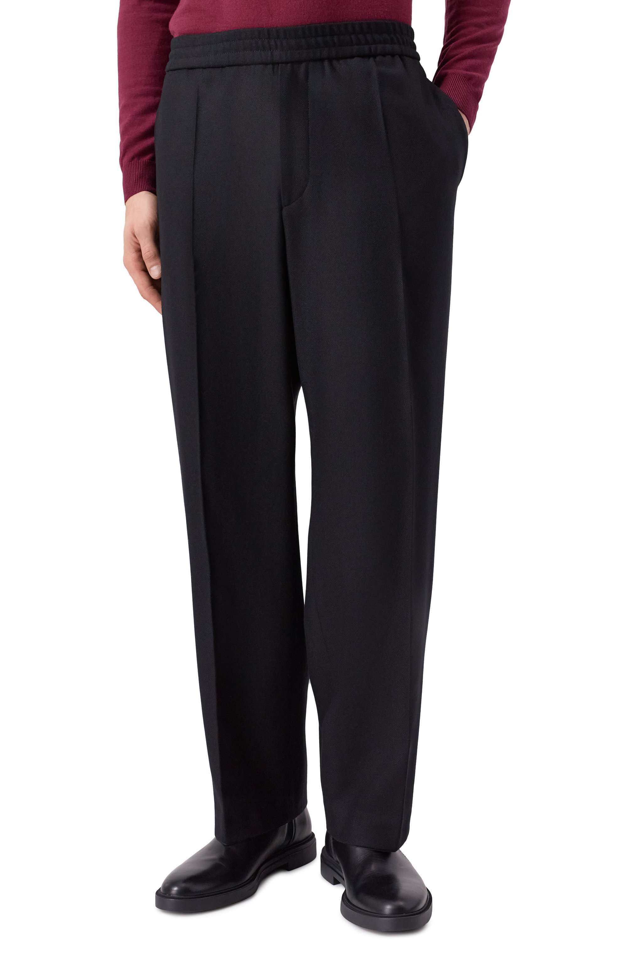 Шерстяные брюки BOSS, арт. 50551562, фото 3