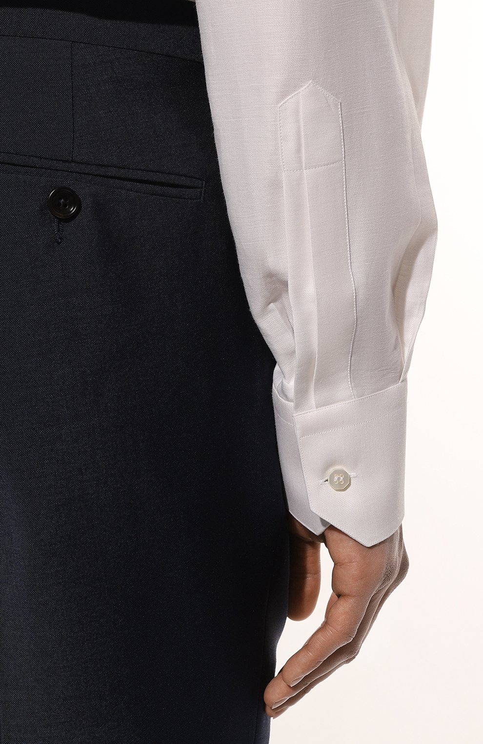 Сорочка из хлопка и шелка STEFANO RICCI, арт. MC000540/R2150, фото 6