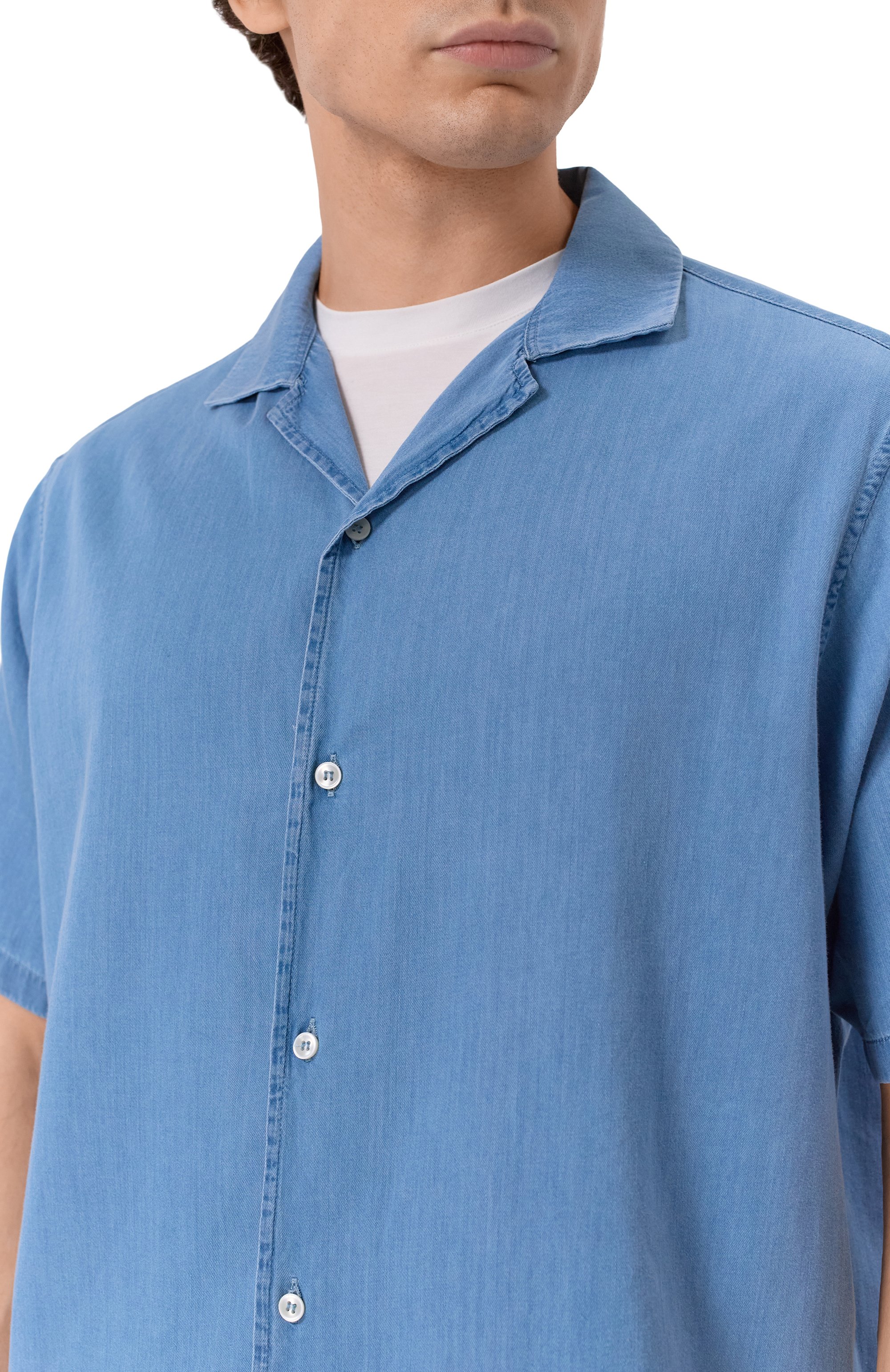 Джинсовая рубашка PAUL&SHARK, арт. 26413331, фото 5