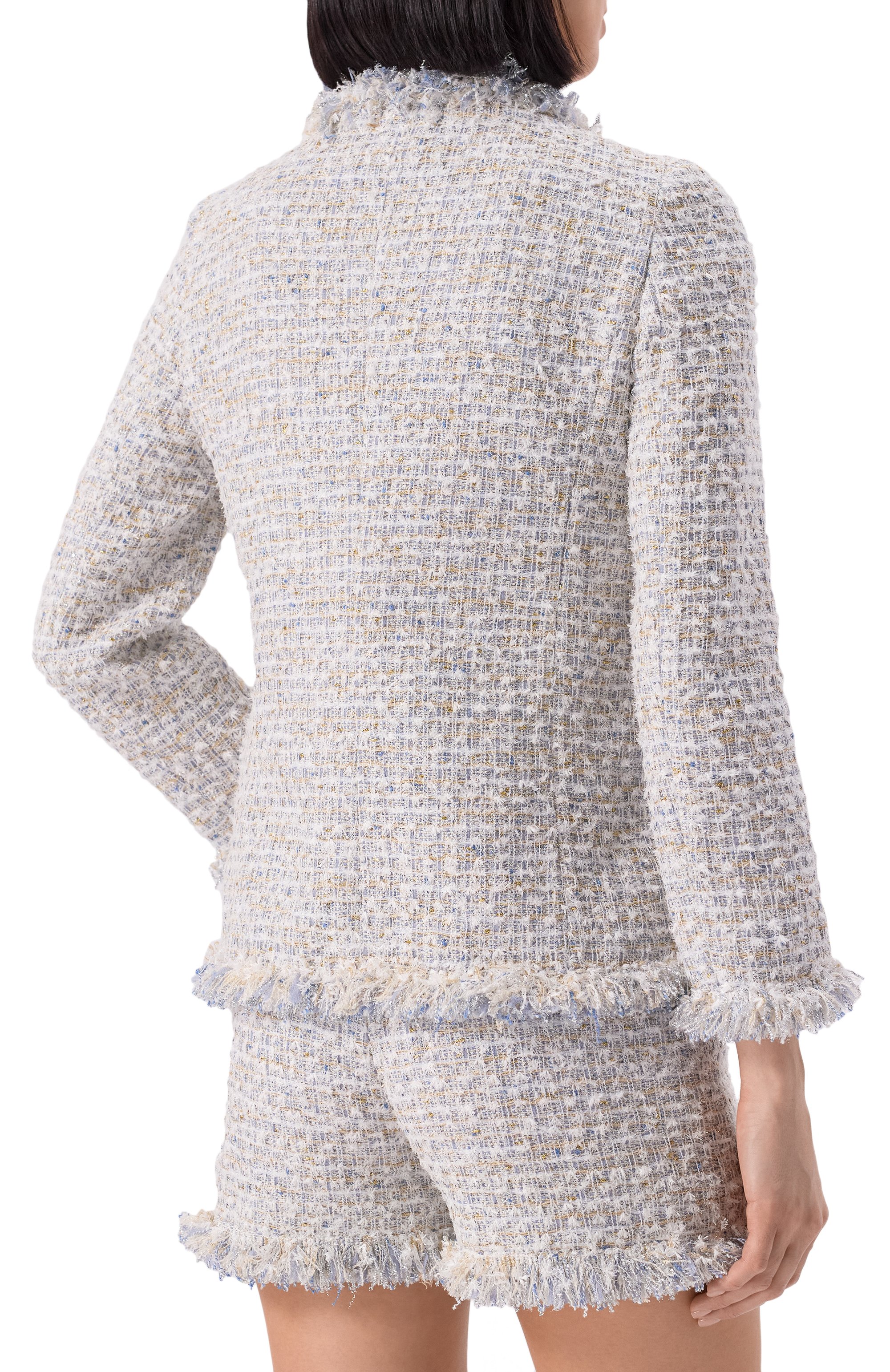 Твидовый жакет GIAMBATTISTA VALLI, арт. 25SSPVCA6225-14UBE, фото 4