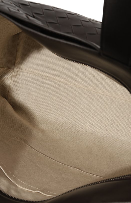 Сумка-тоут Zipped large Bottega Veneta 786666/V2HL1 Коричневый  786666/V2HL1 Фото 5