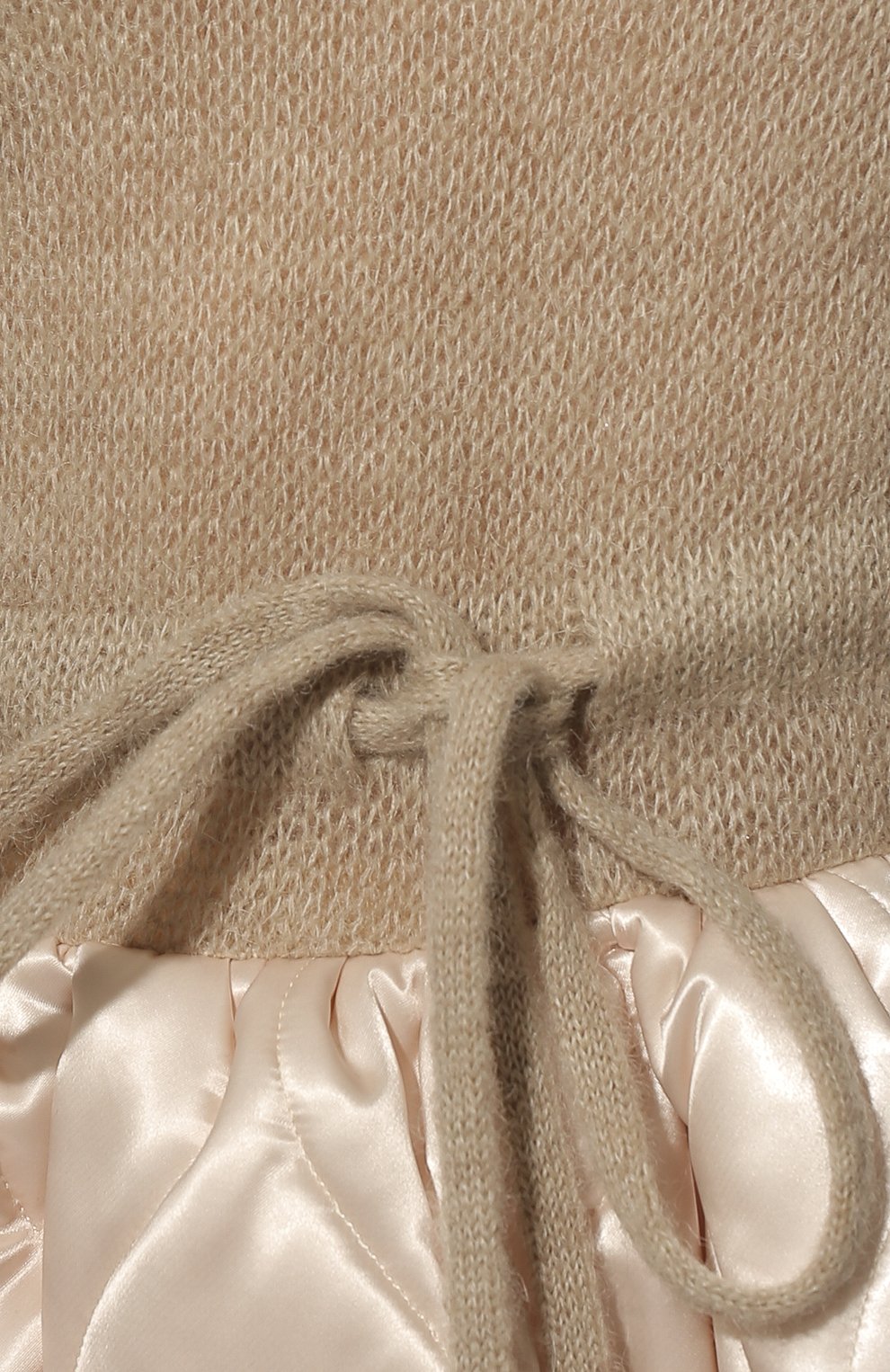 Комбинированное платье MIU MIU, арт. MF4428-1ZQS-F0770, фото 5