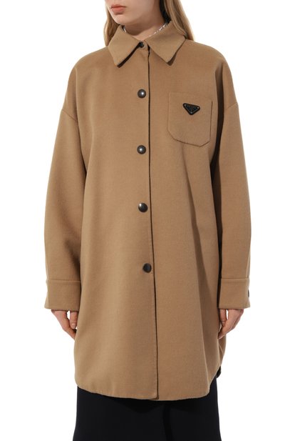 Шерстяная рубашка PRADA, арт. P668O-1Y5Z-F0040-212, фото 3