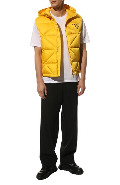 Комбинированные кроссовки PRADA, арт. 4E3563-3LEI-F0002, фото 2