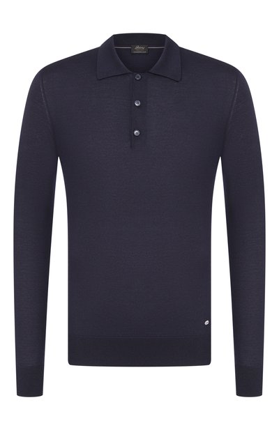 Мужская поло из кашемира и шелка BRIONI, арт. UMR30L/P1K82