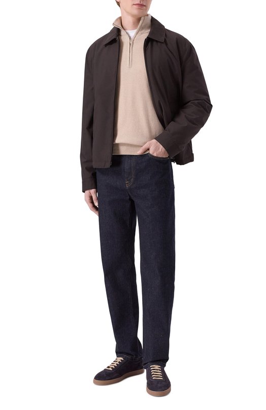 Кашемировый джемпер Jacob Cohen 25I P/JUM_SF003 000 X0012 FL Кремовый  25I P/JUM_SF003 000 X0012 FL Фото 2