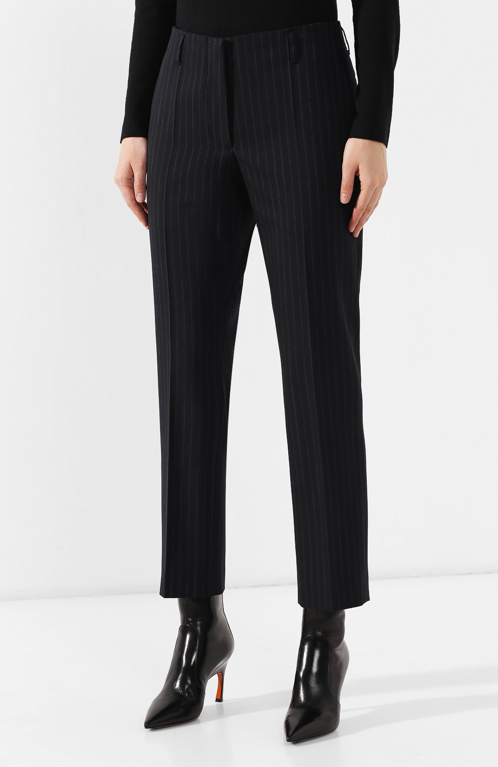 Брюки в полоску DRIES VAN NOTEN, арт. 192-30909-8036, фото 3